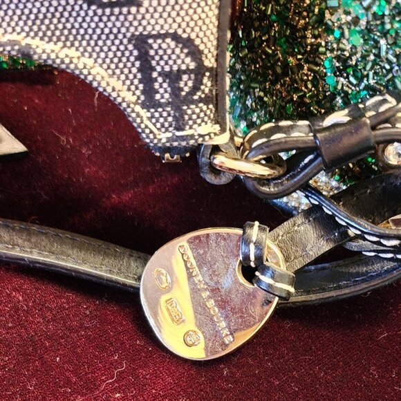 Vtg Dooney & Bourke Bitsy | Heritage y2K Classic Logo | Structured Mini Purse - Picture 11 of 16